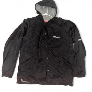 Black SHORTYS Hooded Jacket for Men